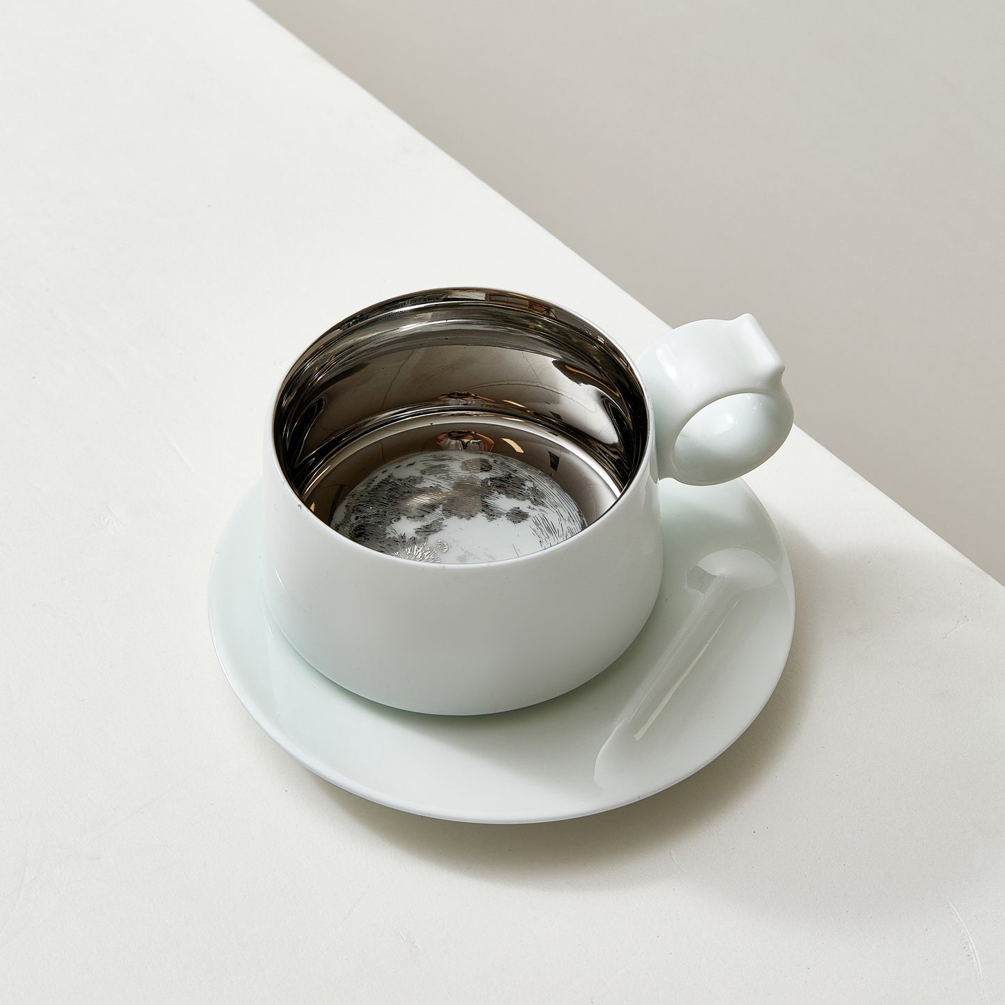 Silent Moon - Engraved Coffee Cup