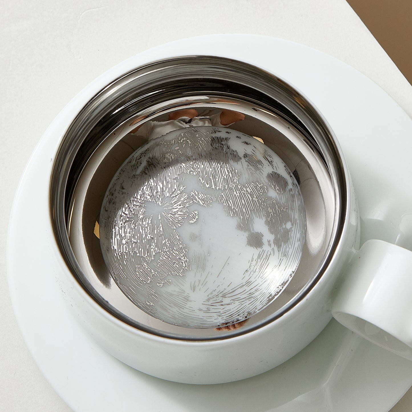 Silent Moon - Engraved Coffee Cup
