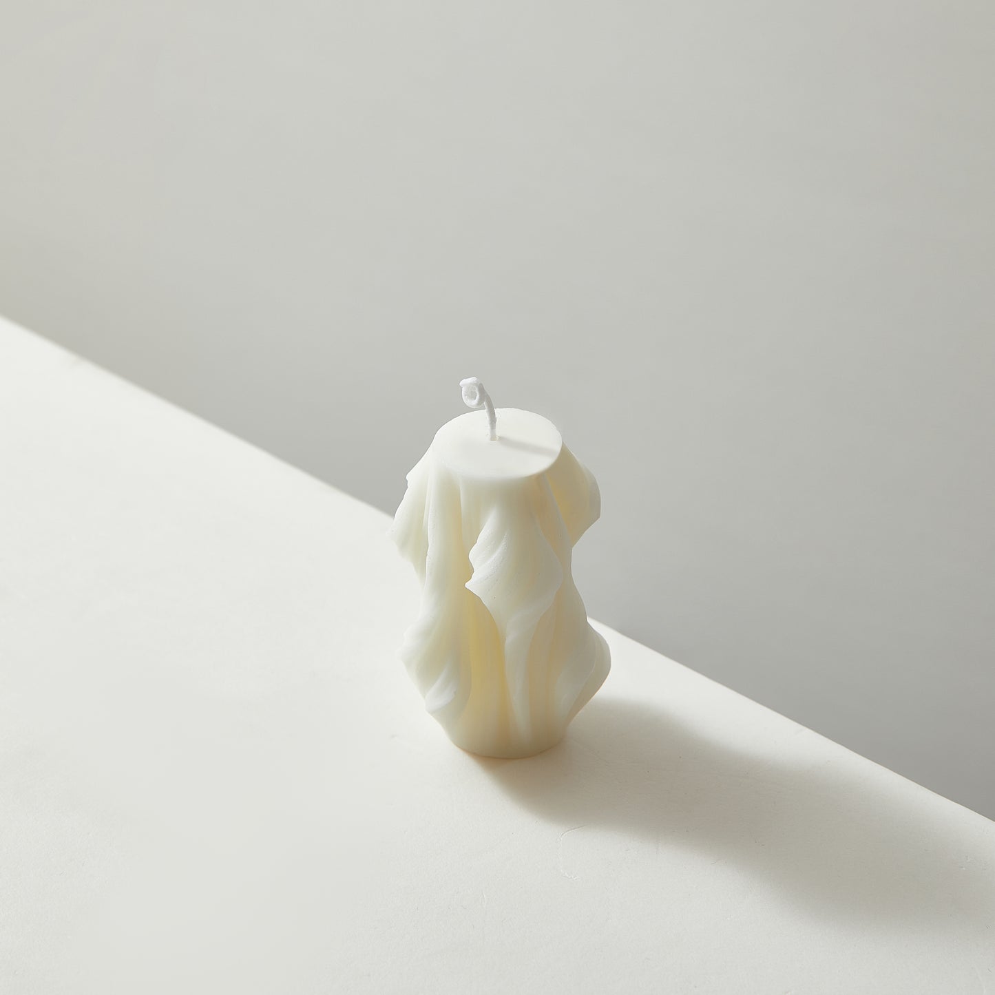 Spiraling Shaped Scented Candle