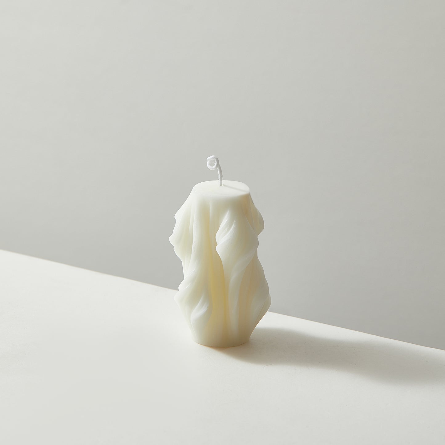 Spiraling Shaped Scented Candle