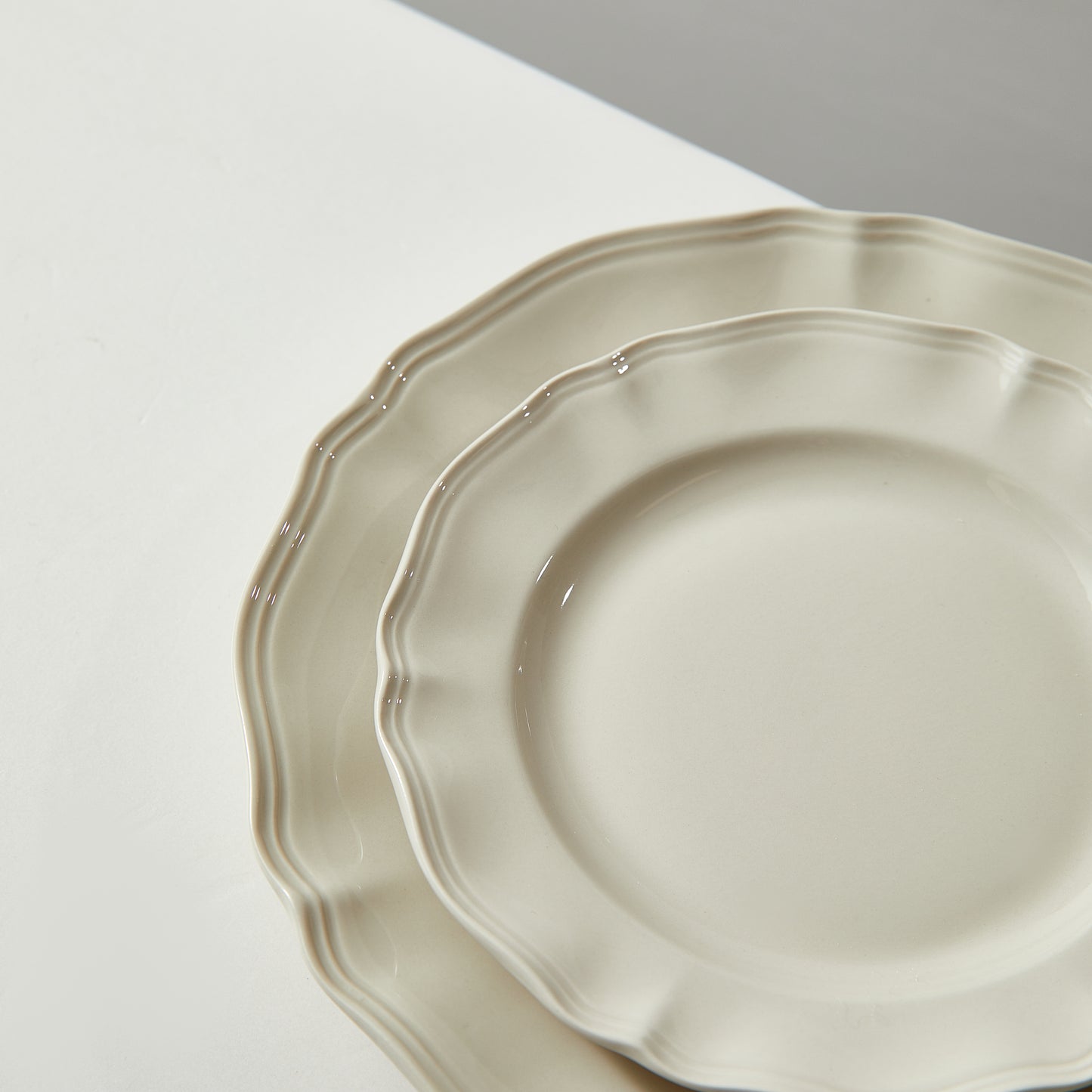 Savieri Ivory Dinner Plate