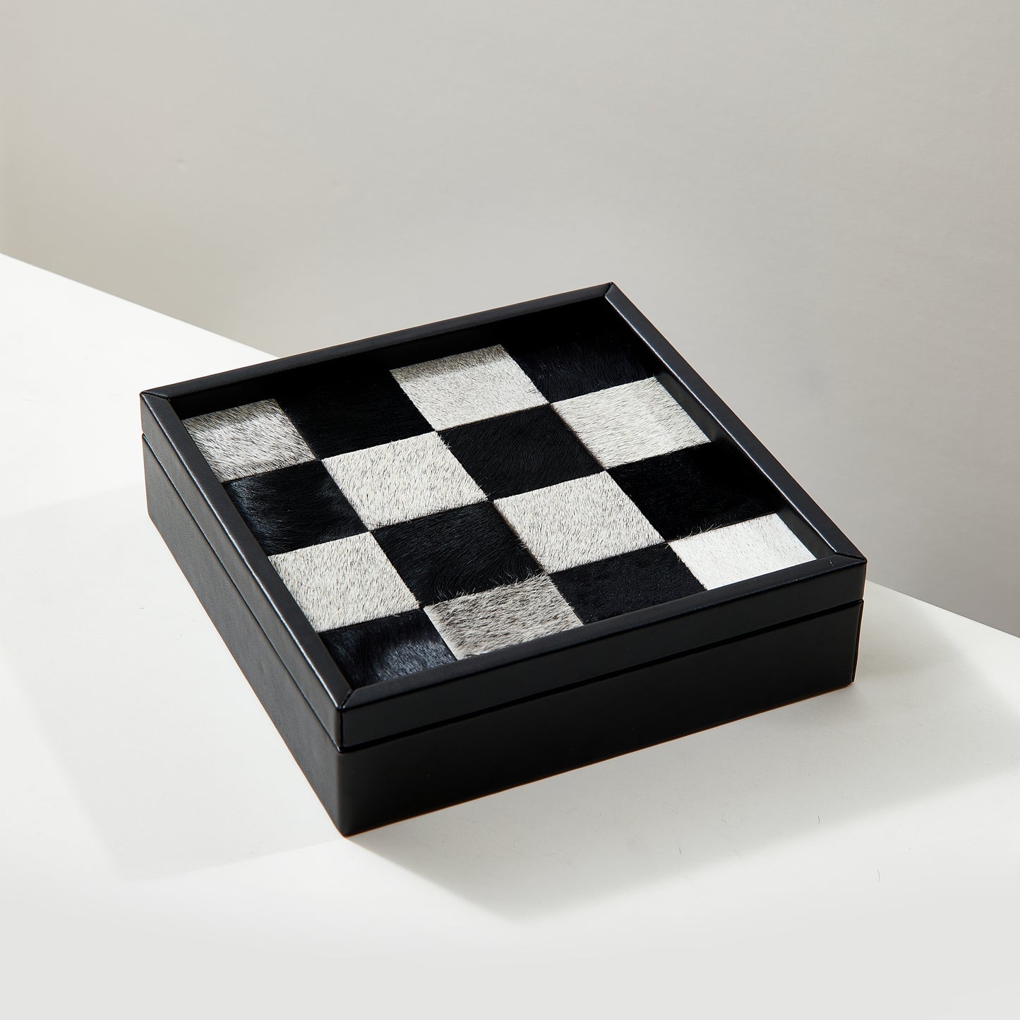Charlie Horsehair Checked Organizer