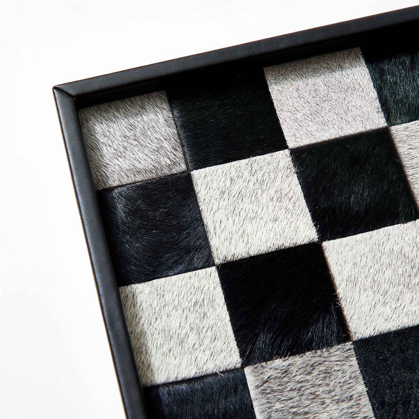 Charlie Horsehair Checked Organizer