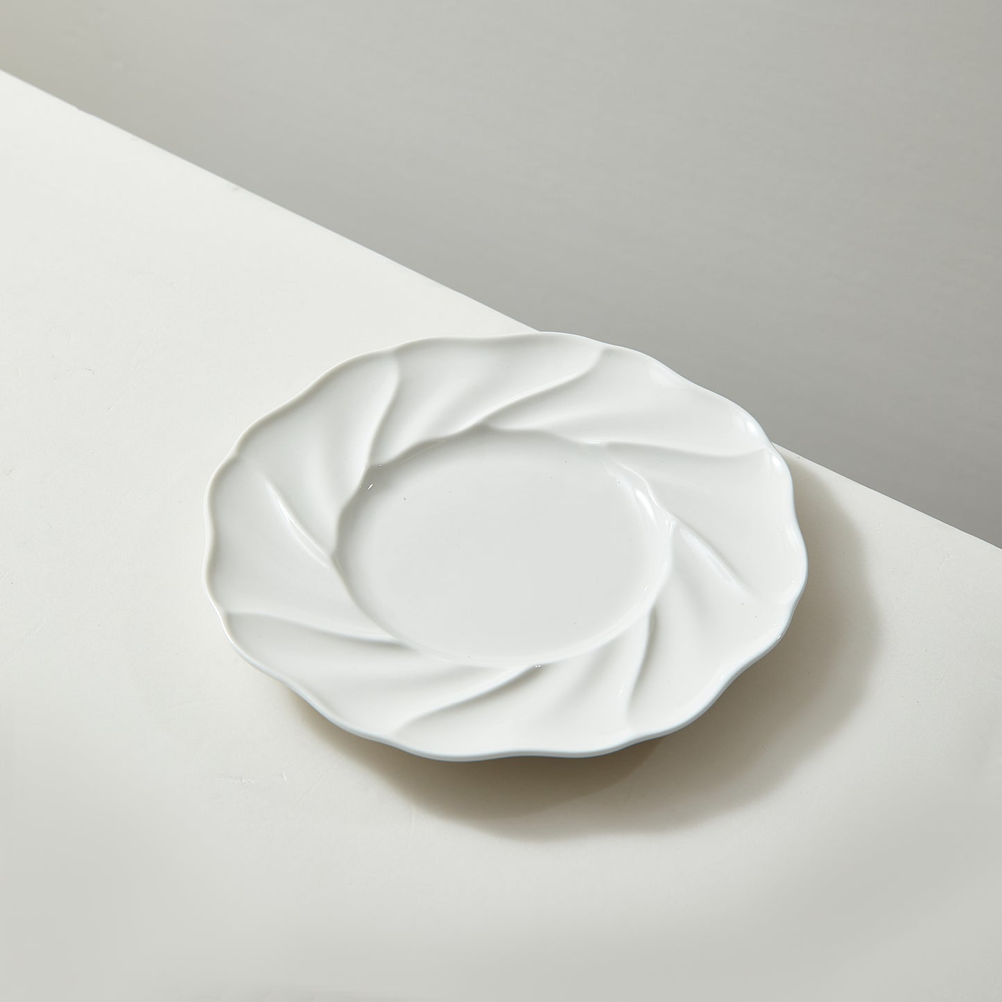 Cream White Dinner Plate