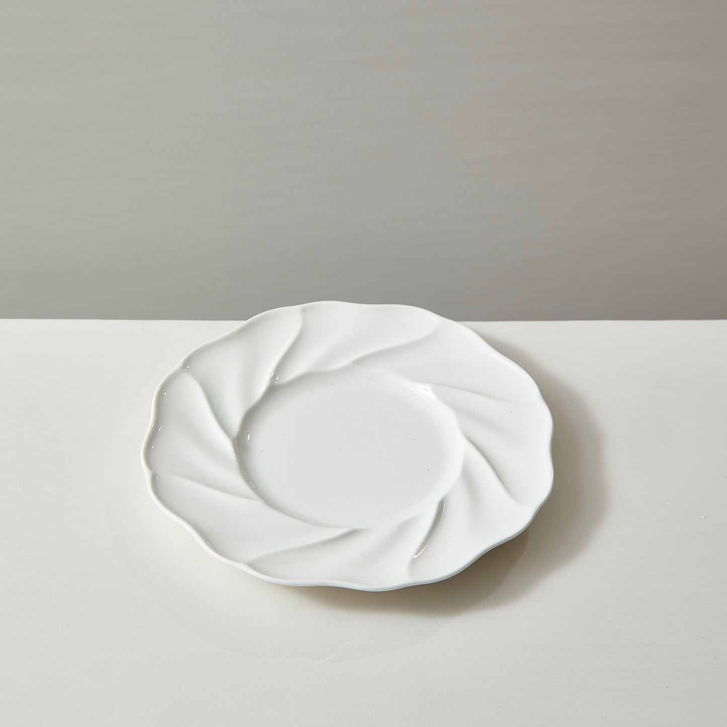 Cream White Dinner Plate