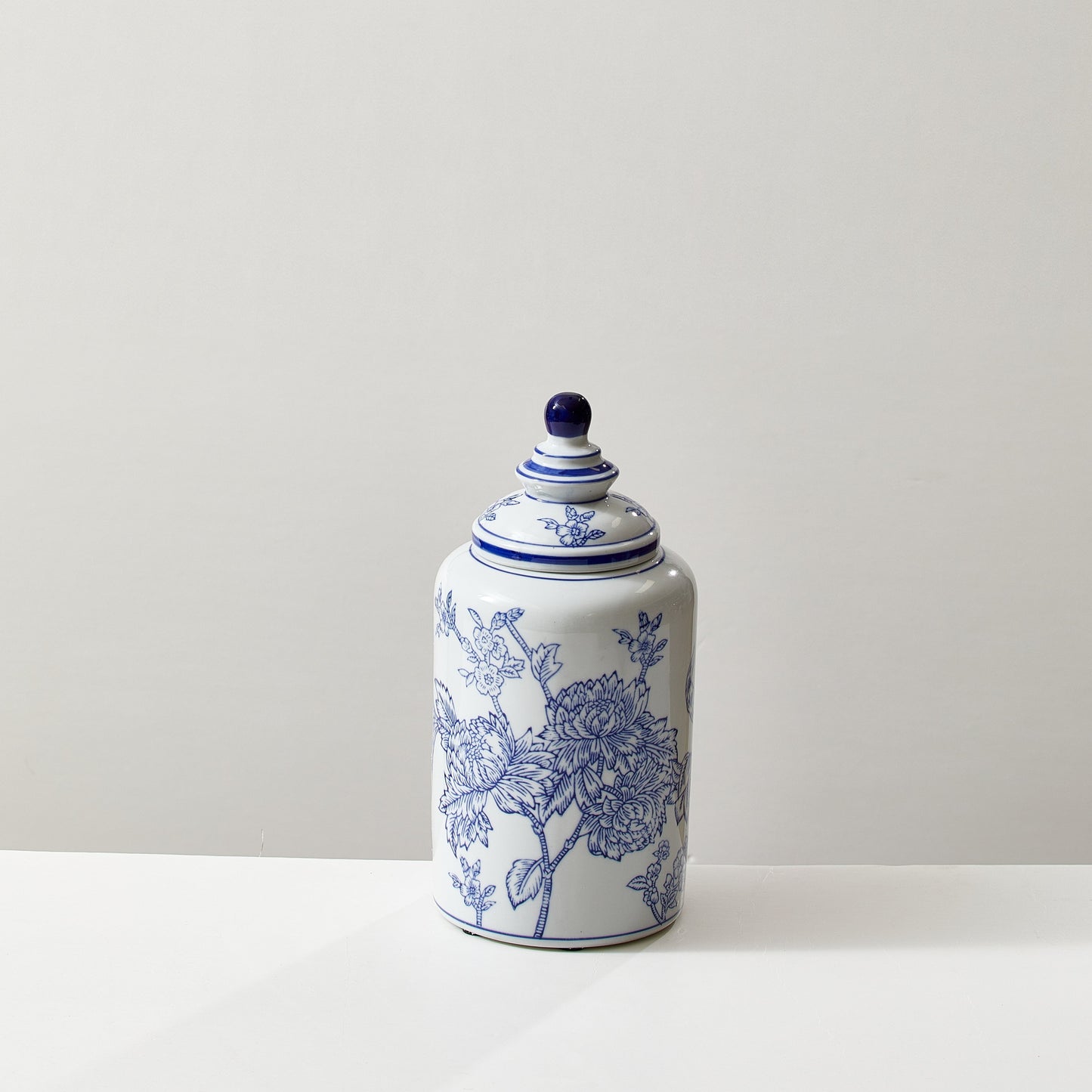 Blue and White Chrysanthemum Porcelain Vase